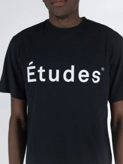 ÉTUDES T-Shirt<T-SHIRT WONDER ETUDES Bianco, Nero